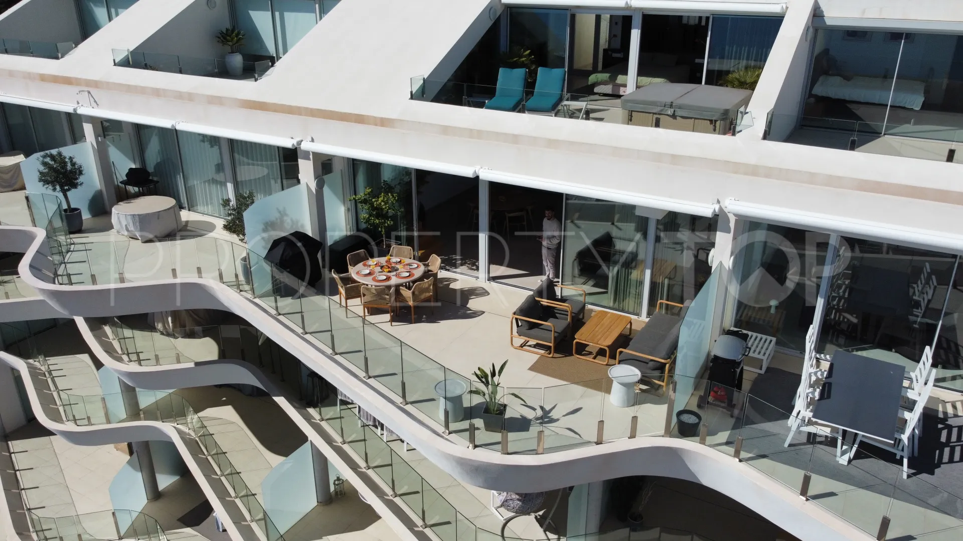 Buy duplex penthouse in Benalmadena Pueblo