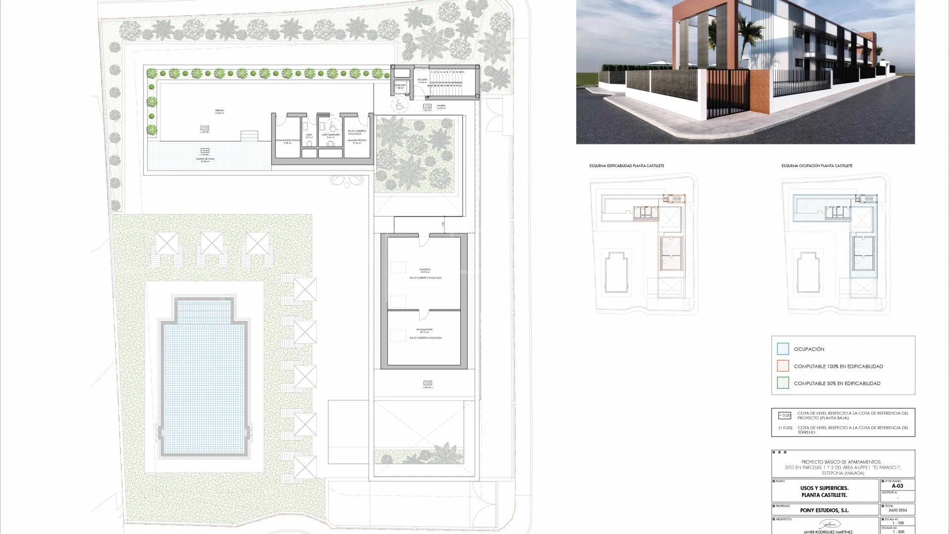 Plot in Paraiso Barronal for sale