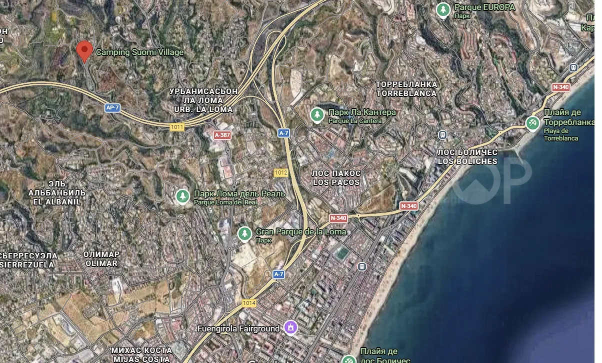 Mijas Costa, parcela en venta