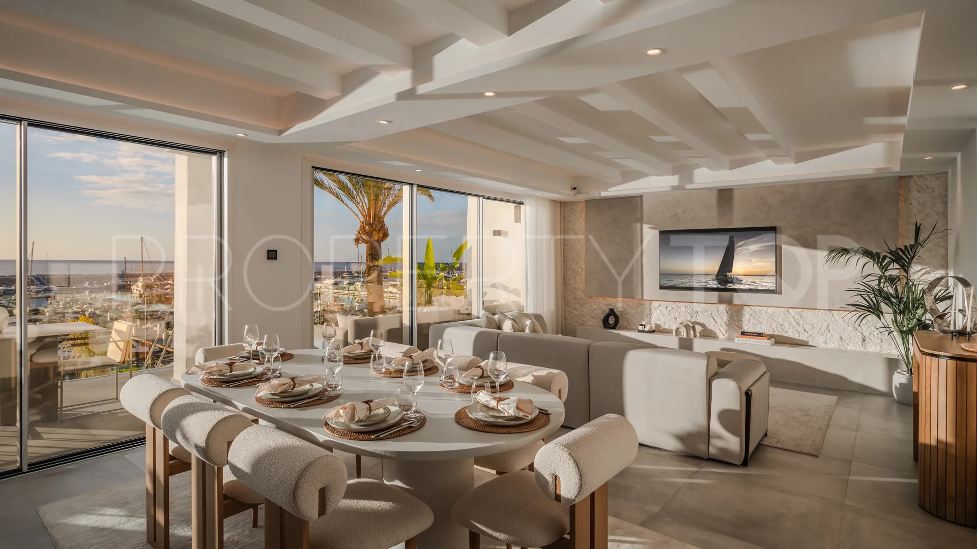 For sale 4 bedrooms duplex penthouse in Marbella - Puerto Banus
