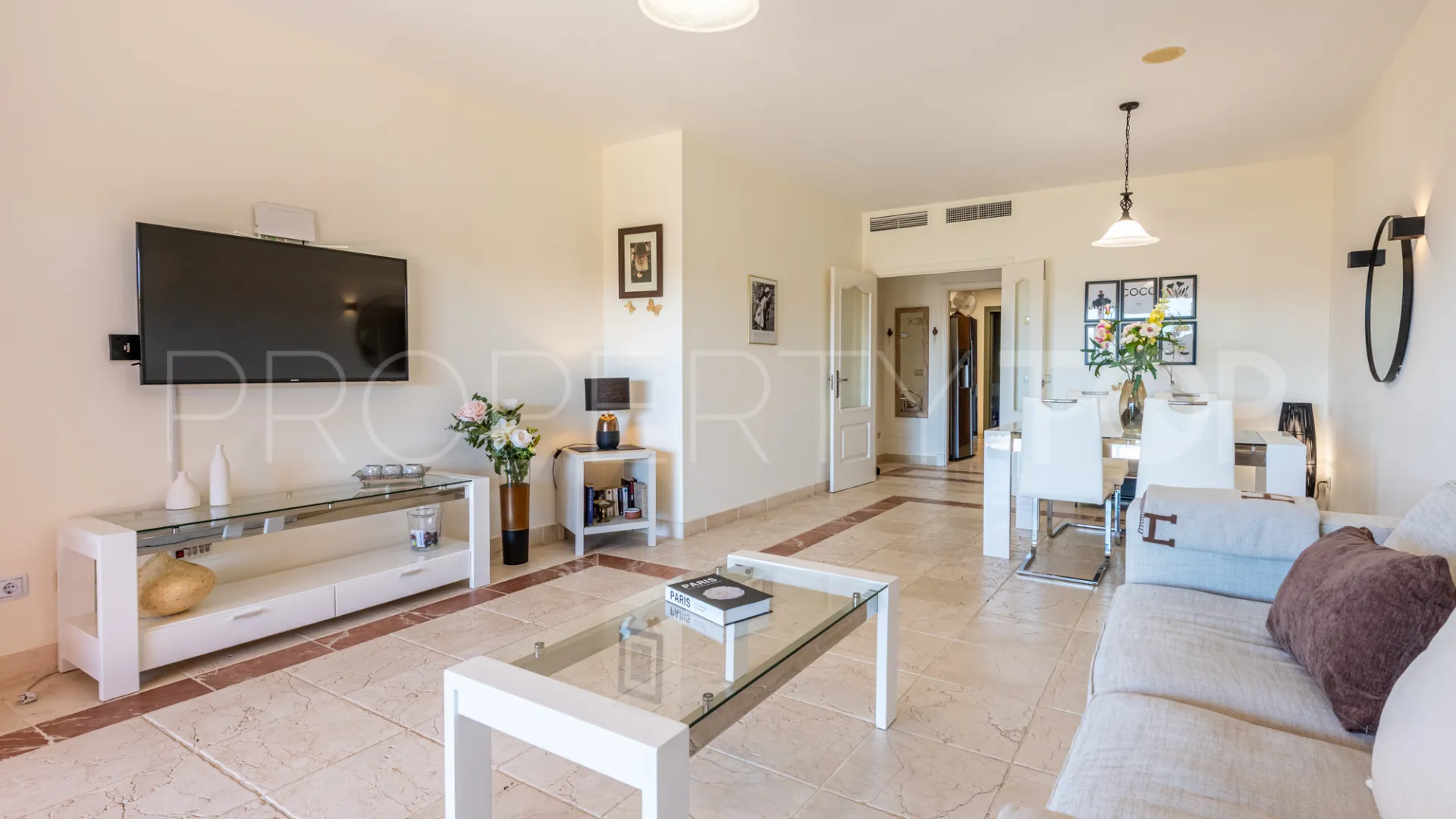 Ground floor apartment for sale in New Golden Mile with 2 bedrooms