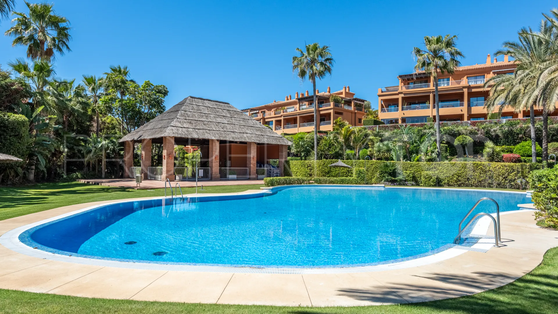 Ground floor apartment for sale in New Golden Mile with 2 bedrooms