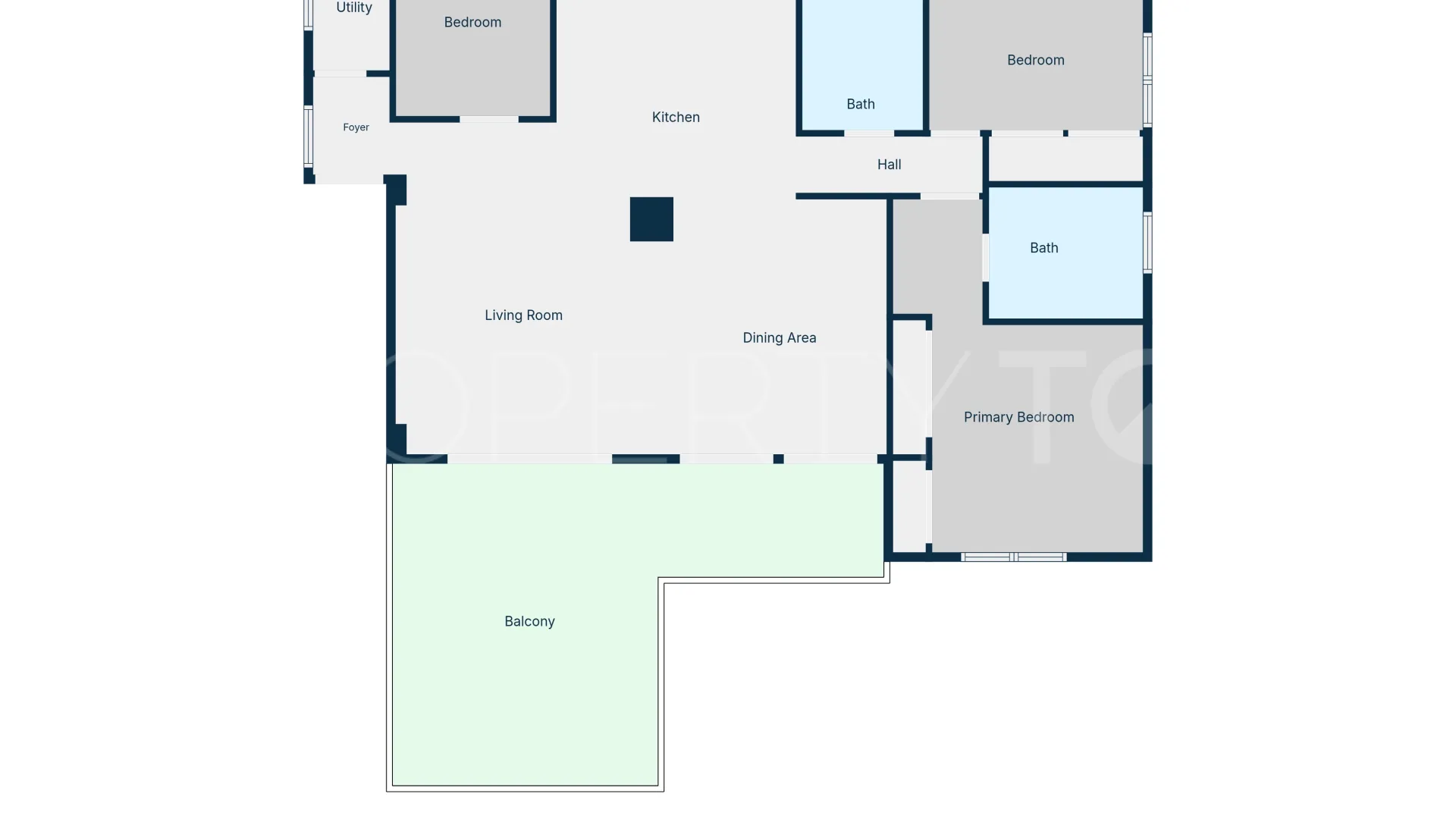 For sale Aldea Blanca apartment with 3 bedrooms