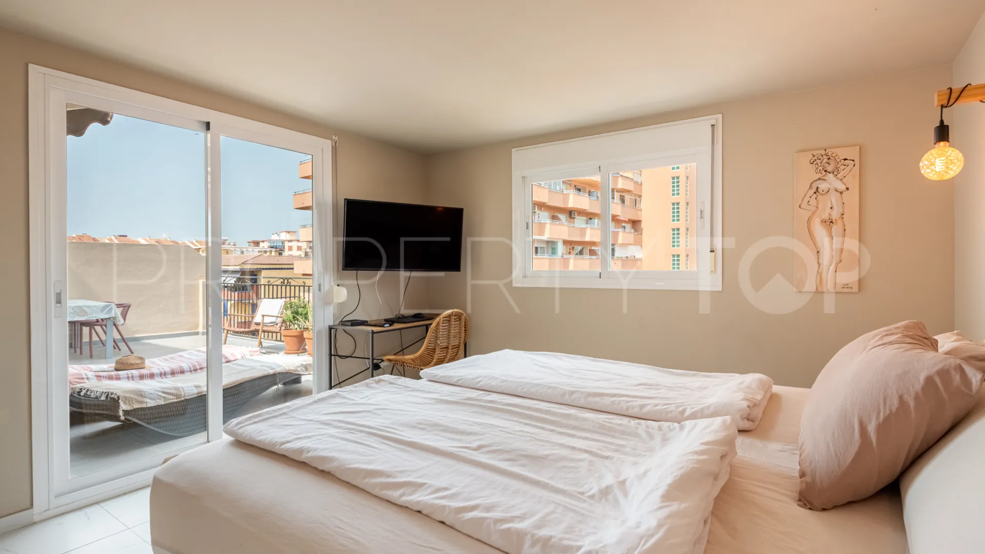 Buy Los Boliches penthouse with 2 bedrooms