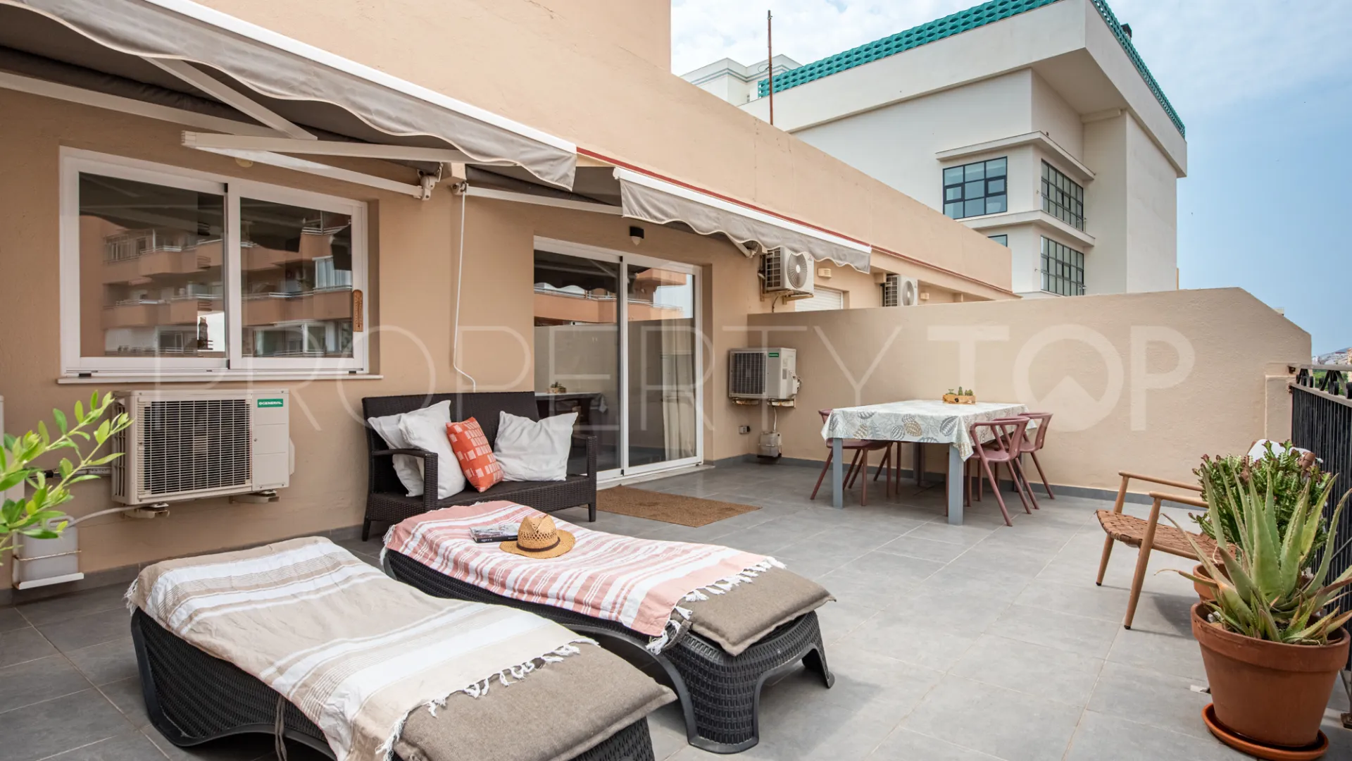 Buy Los Boliches penthouse with 2 bedrooms