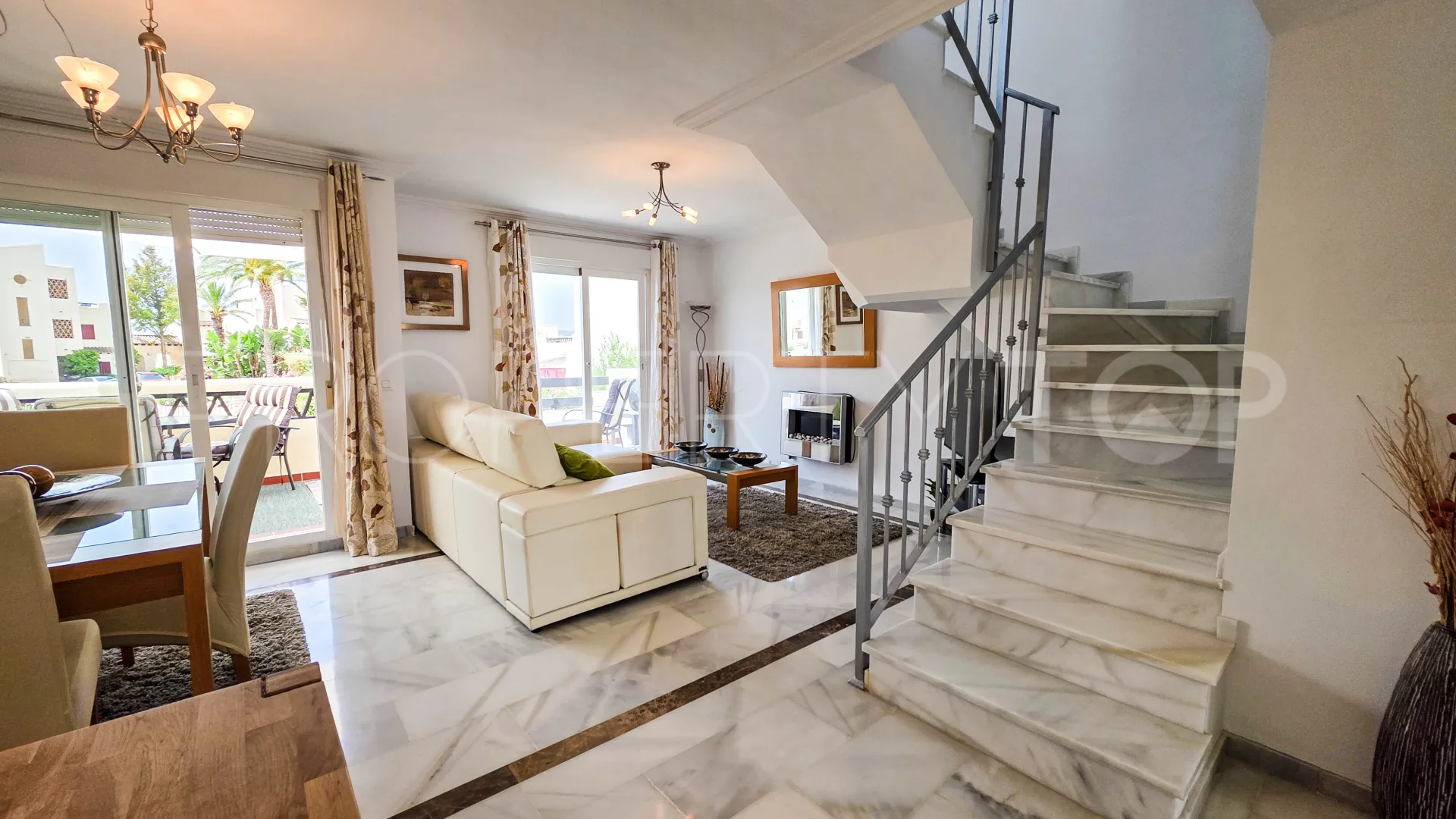 Buy Bahia de Casares duplex penthouse with 3 bedrooms