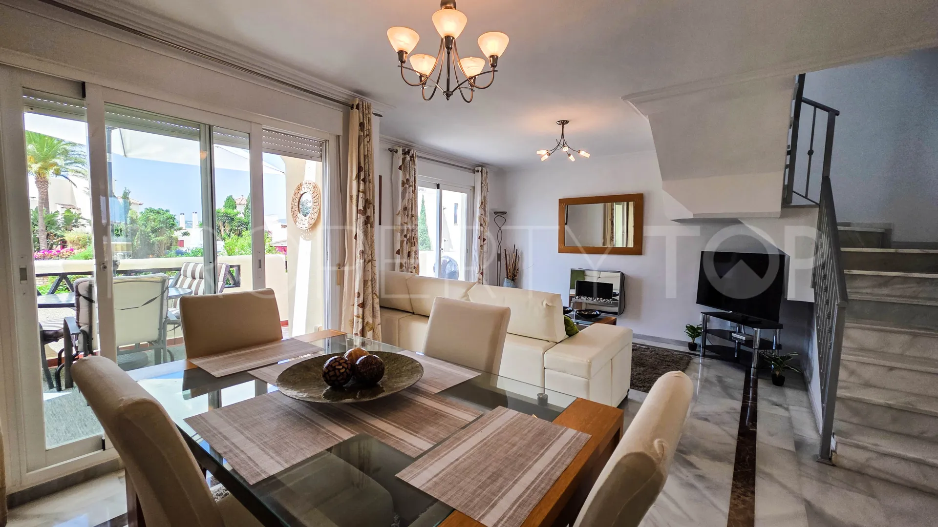 Buy Bahia de Casares duplex penthouse with 3 bedrooms