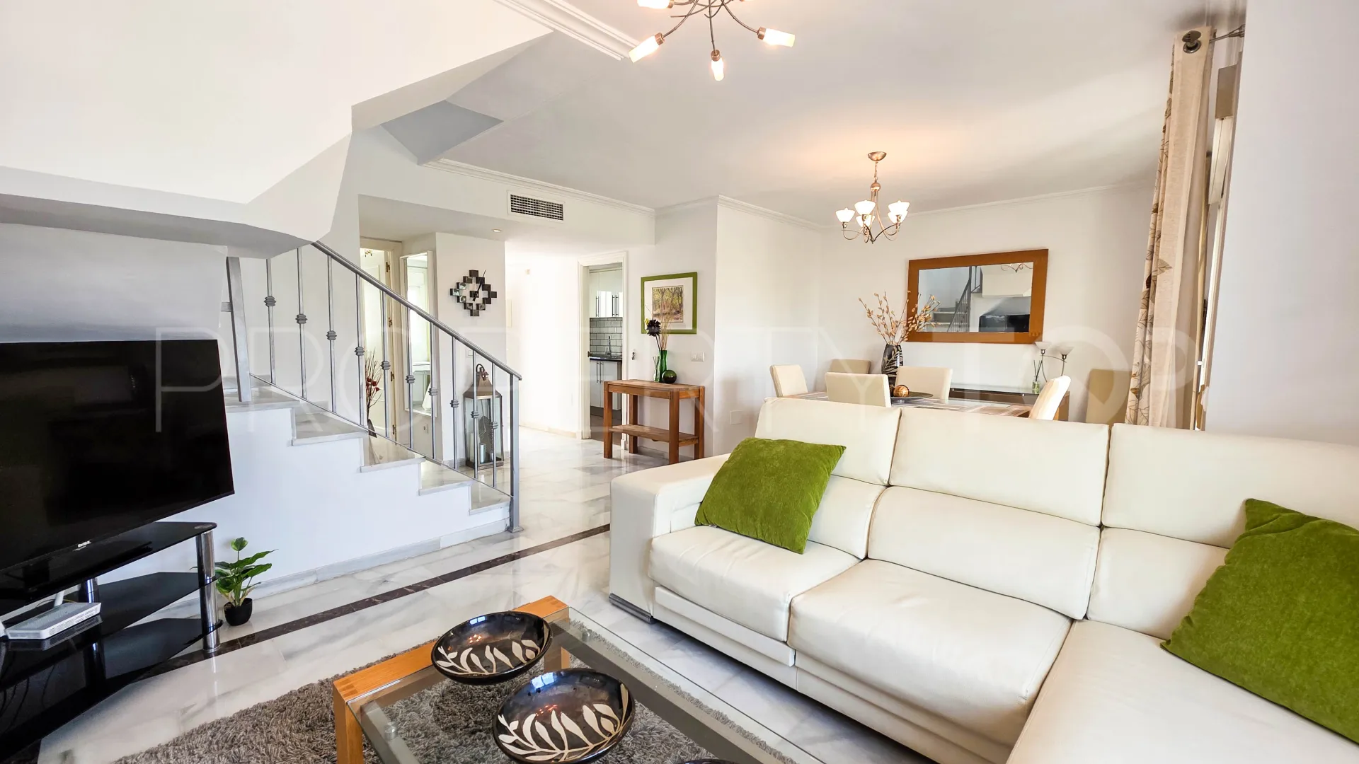 Buy Bahia de Casares duplex penthouse with 3 bedrooms