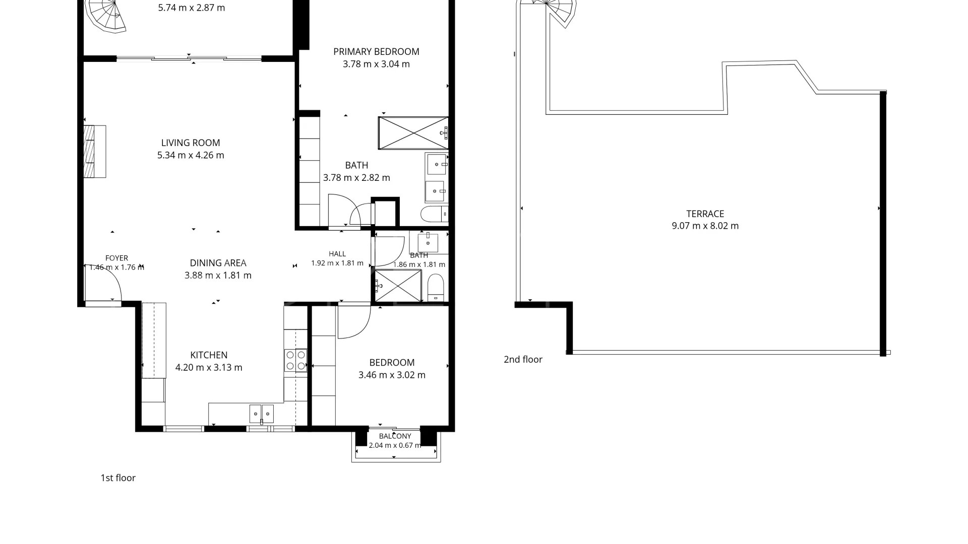 2 bedrooms Paraiso Pueblo duplex penthouse for sale