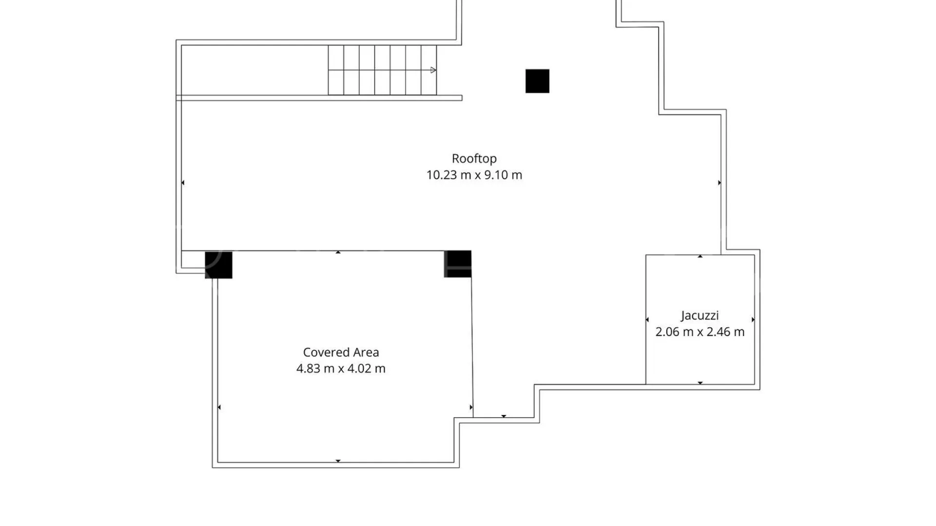 For sale duplex penthouse in La Quinta Suites