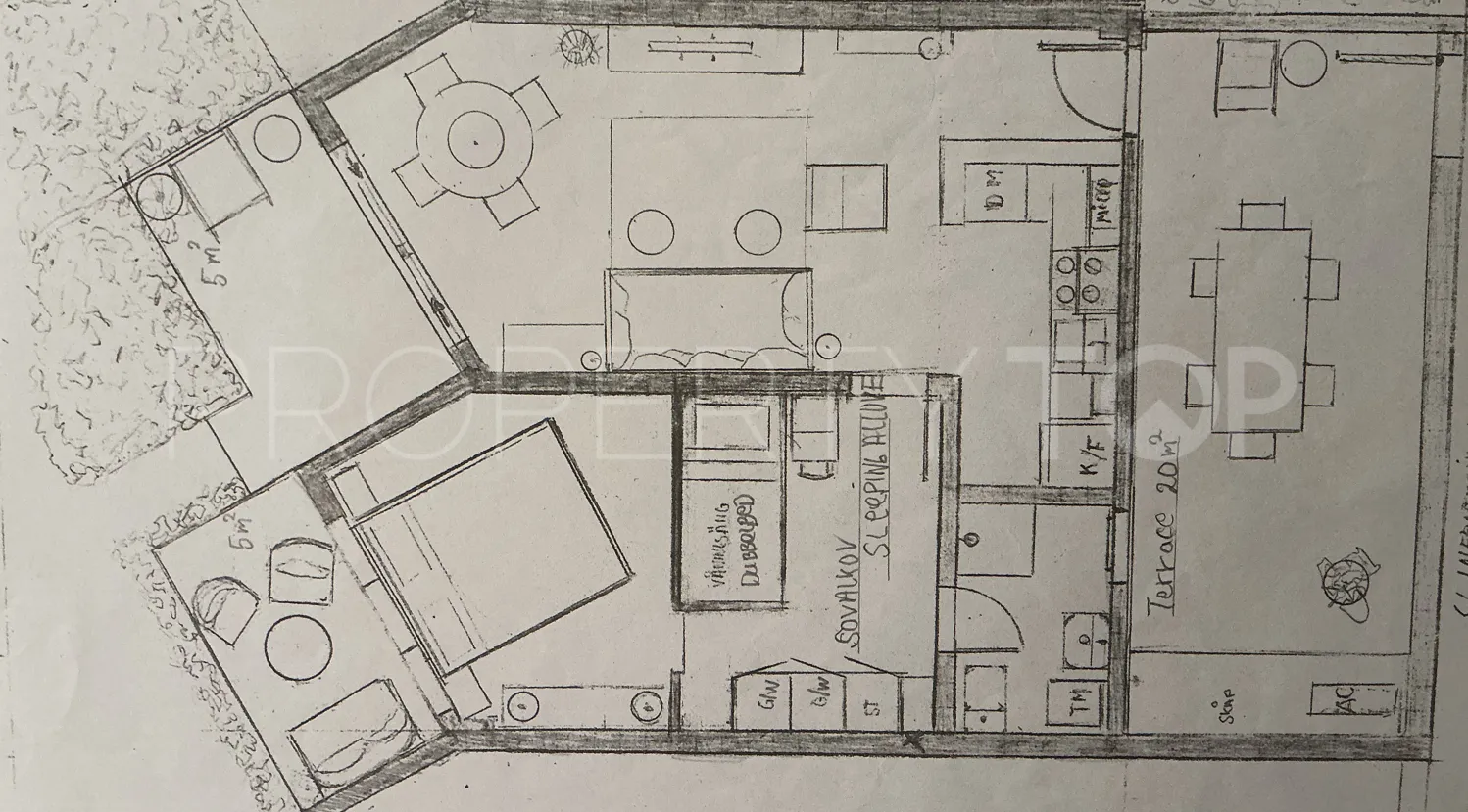 Apartamento con 1 dormitorio en venta en Cala Mayor