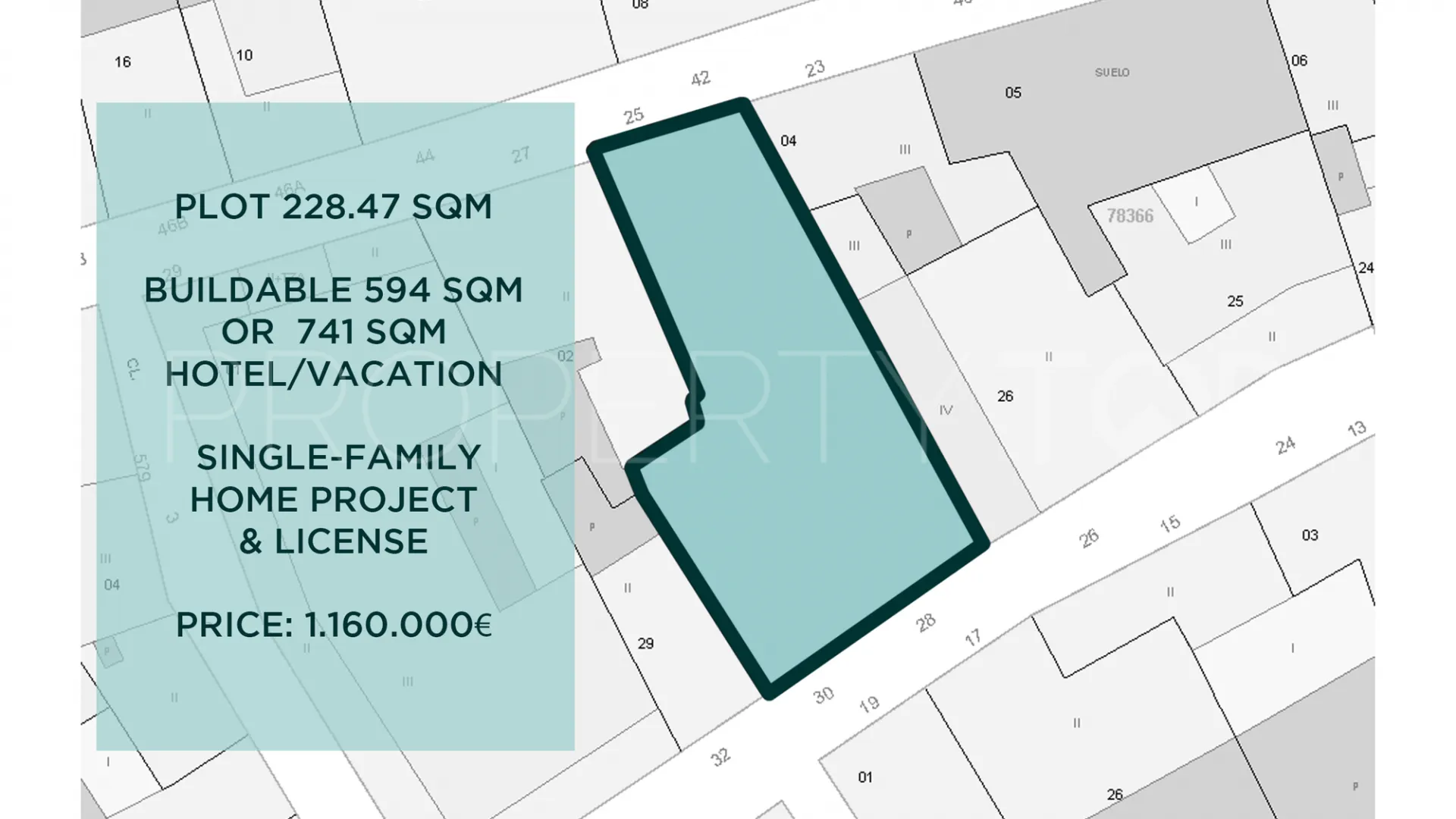 Parcela en venta en Estepona Ciudad