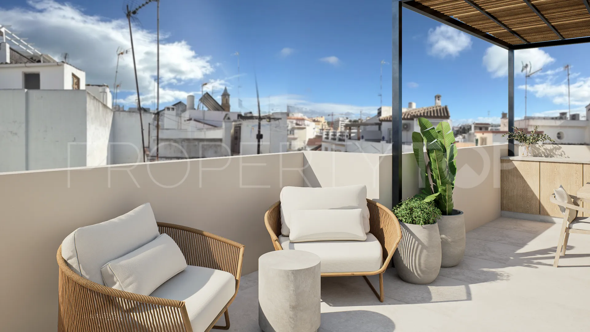Comprar adosado de 3 dormitorios en Estepona Casco Antiguo