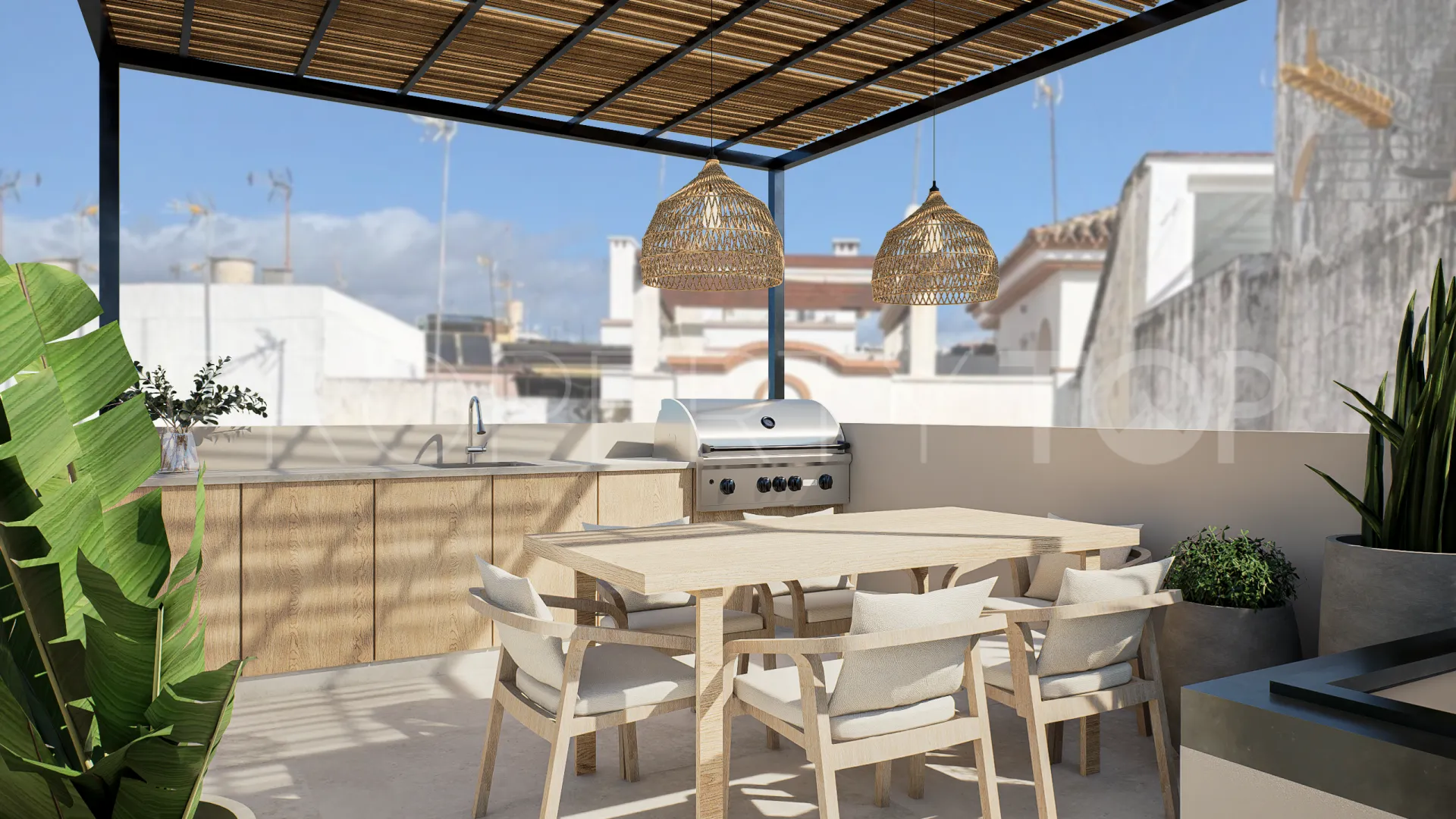 Comprar adosado de 3 dormitorios en Estepona Casco Antiguo