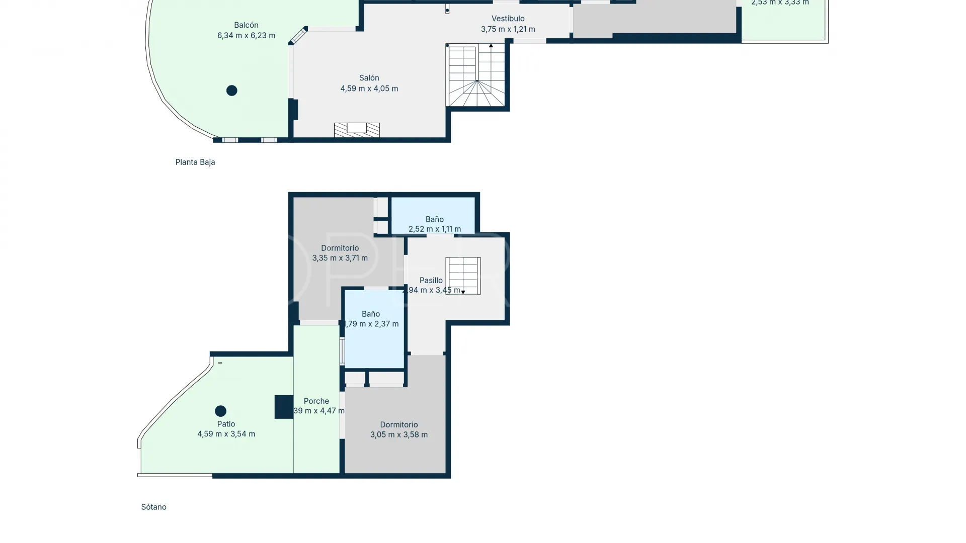 Comprar duplex planta baja de 3 dormitorios en Señorio de Aloha