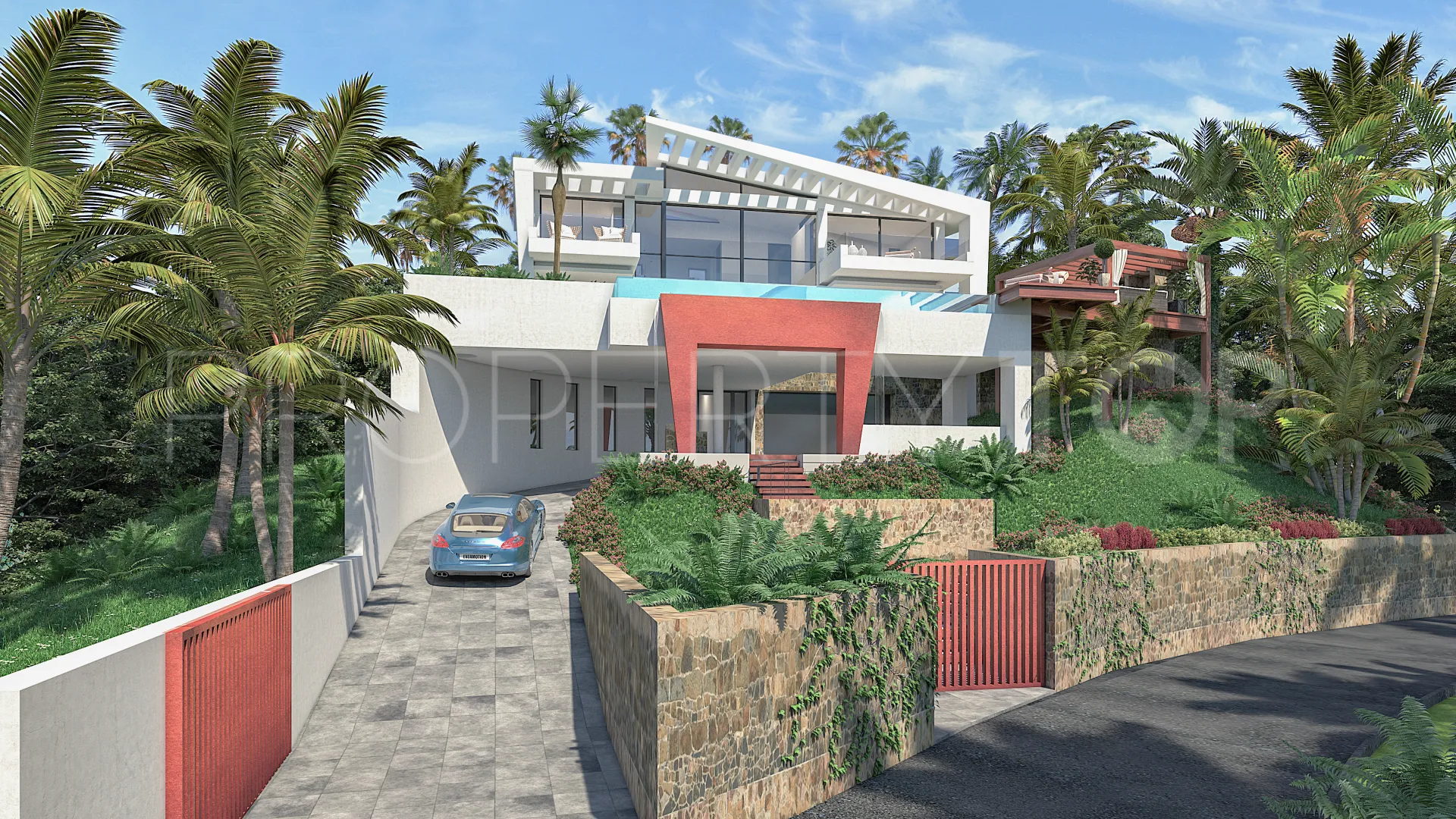 Buy villa in Bahia de Casares with 4 bedrooms