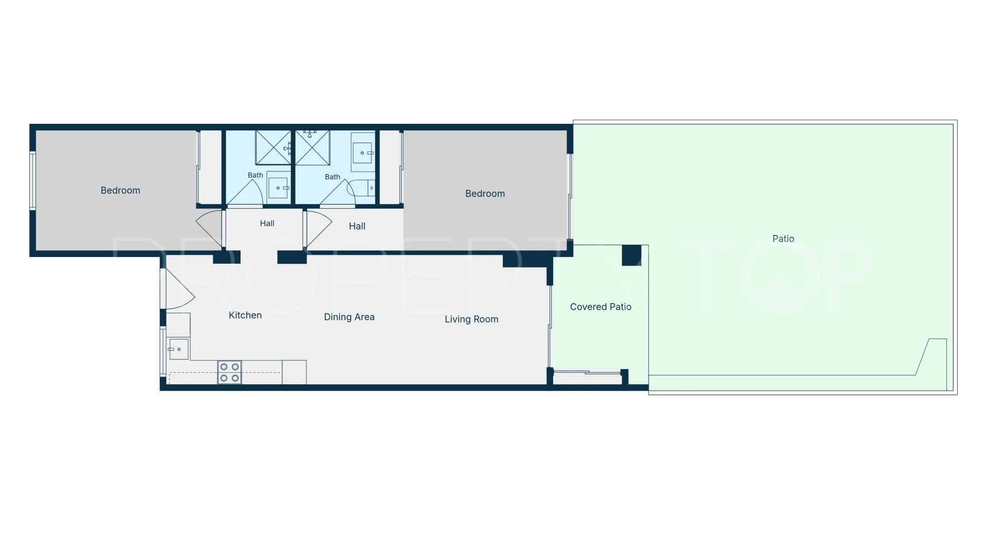 Apartamento planta baja en venta con 2 dormitorios en Señorio de Gonzaga