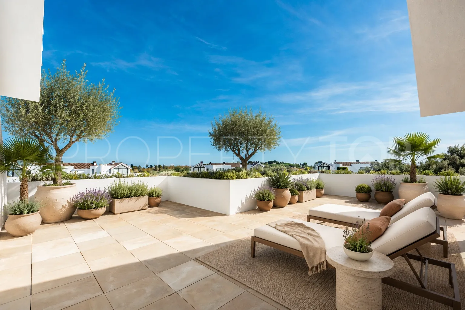 Atico duplex en venta de 4 dormitorios en Hacienda de Valderrama