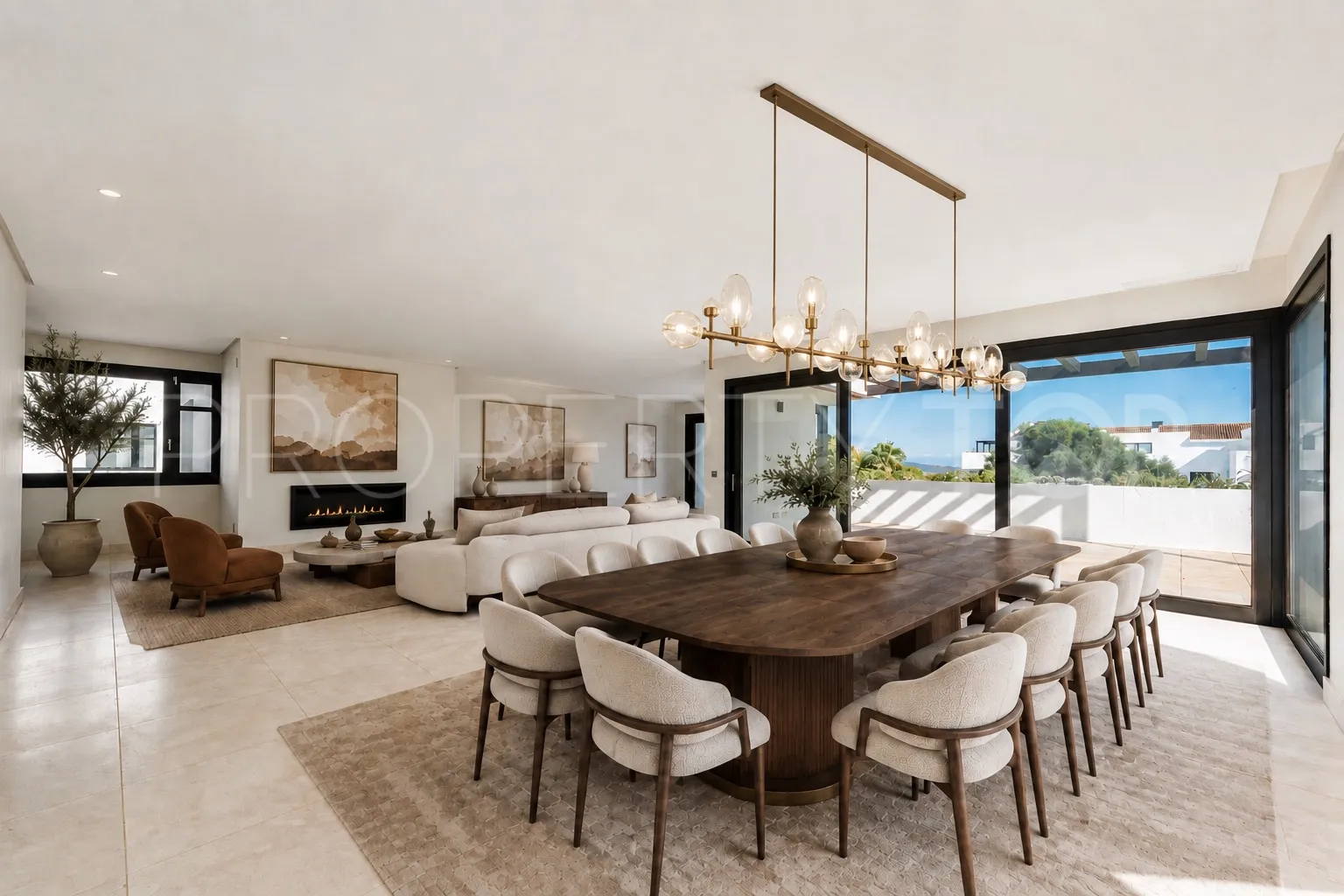 Atico duplex en venta de 4 dormitorios en Hacienda de Valderrama