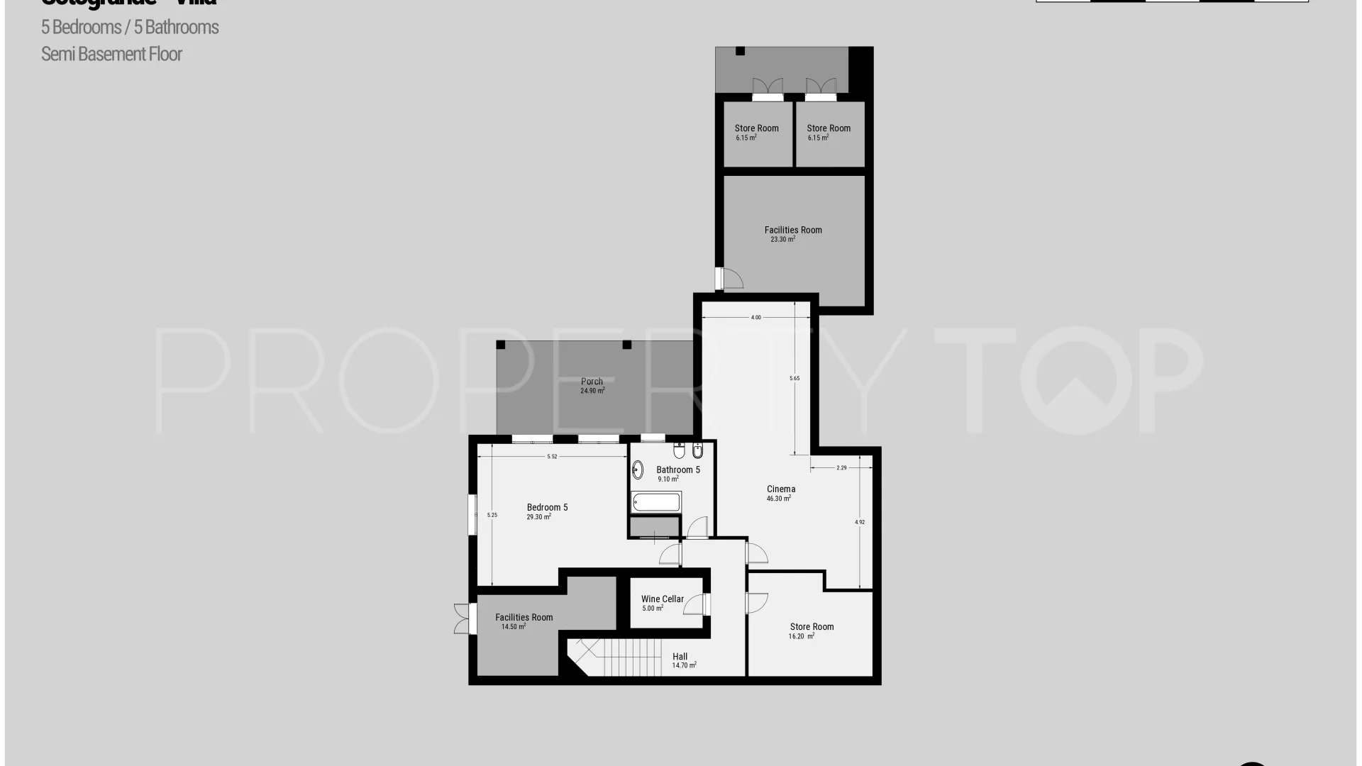Villa de 5 dormitorios a la venta en Zona L