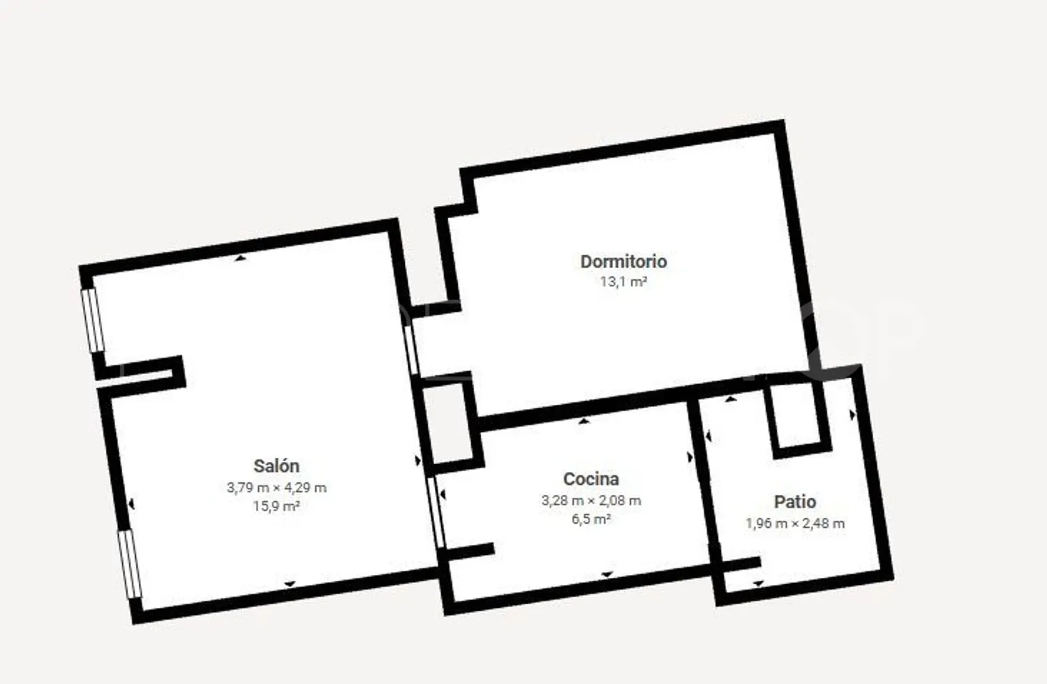 Casa en venta de 1 dormitorio en Velez Malaga