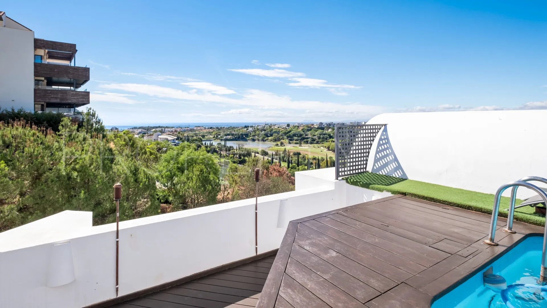 Buy 3 bedrooms duplex penthouse in Los Flamingos Golf