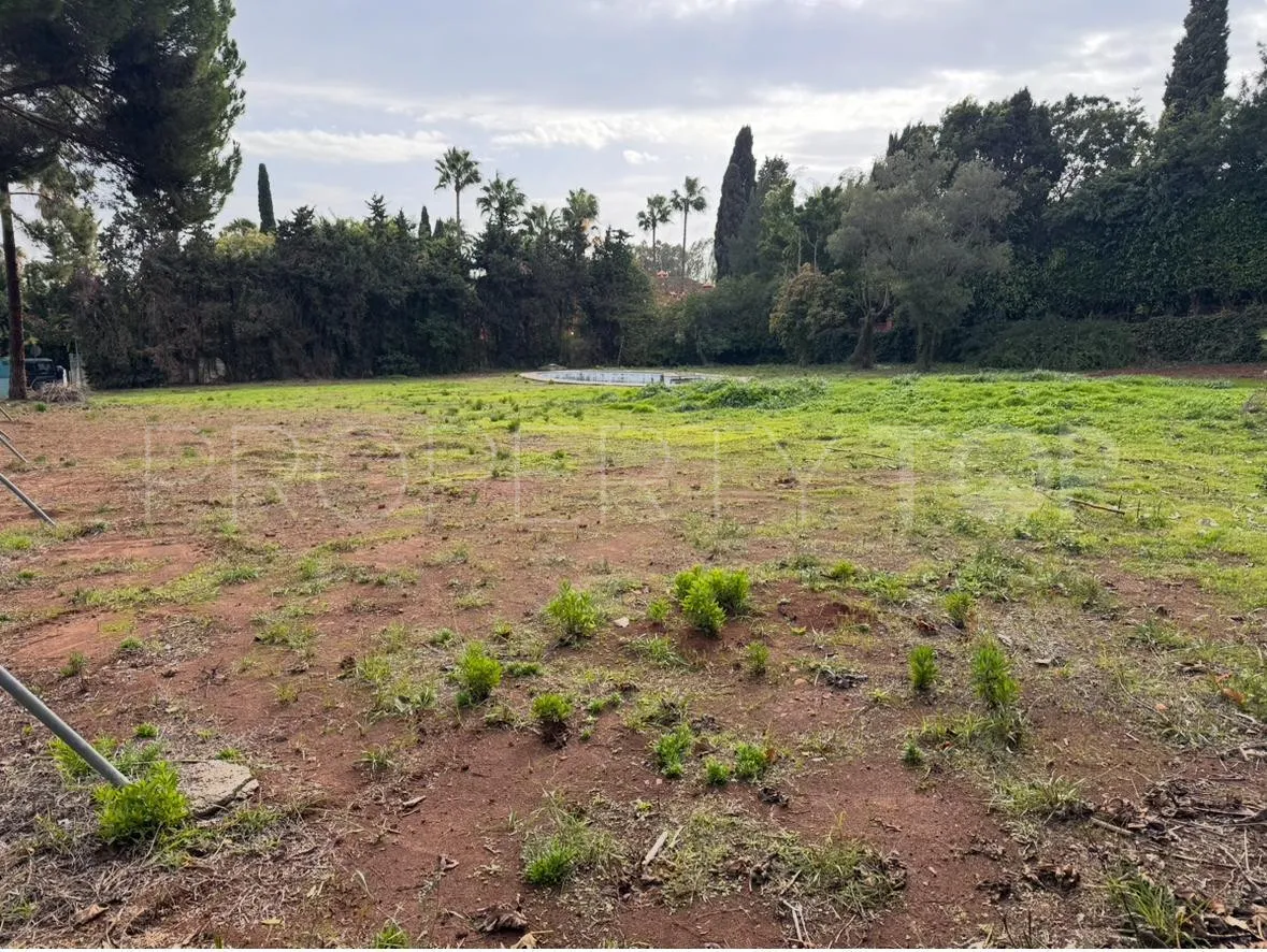 Guadalmina Baja, parcela a la venta