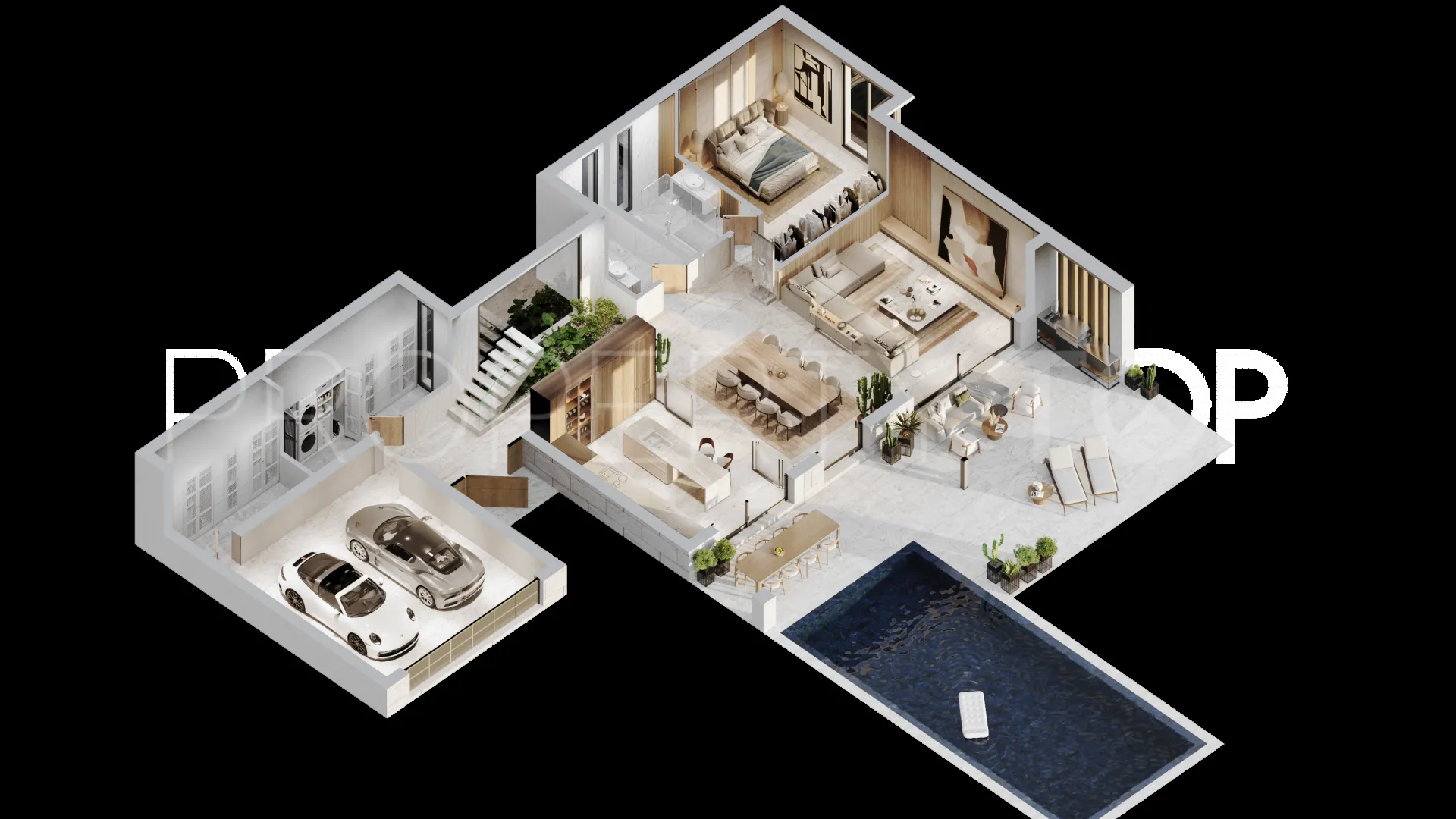 For sale Bel Air villa with 4 bedrooms