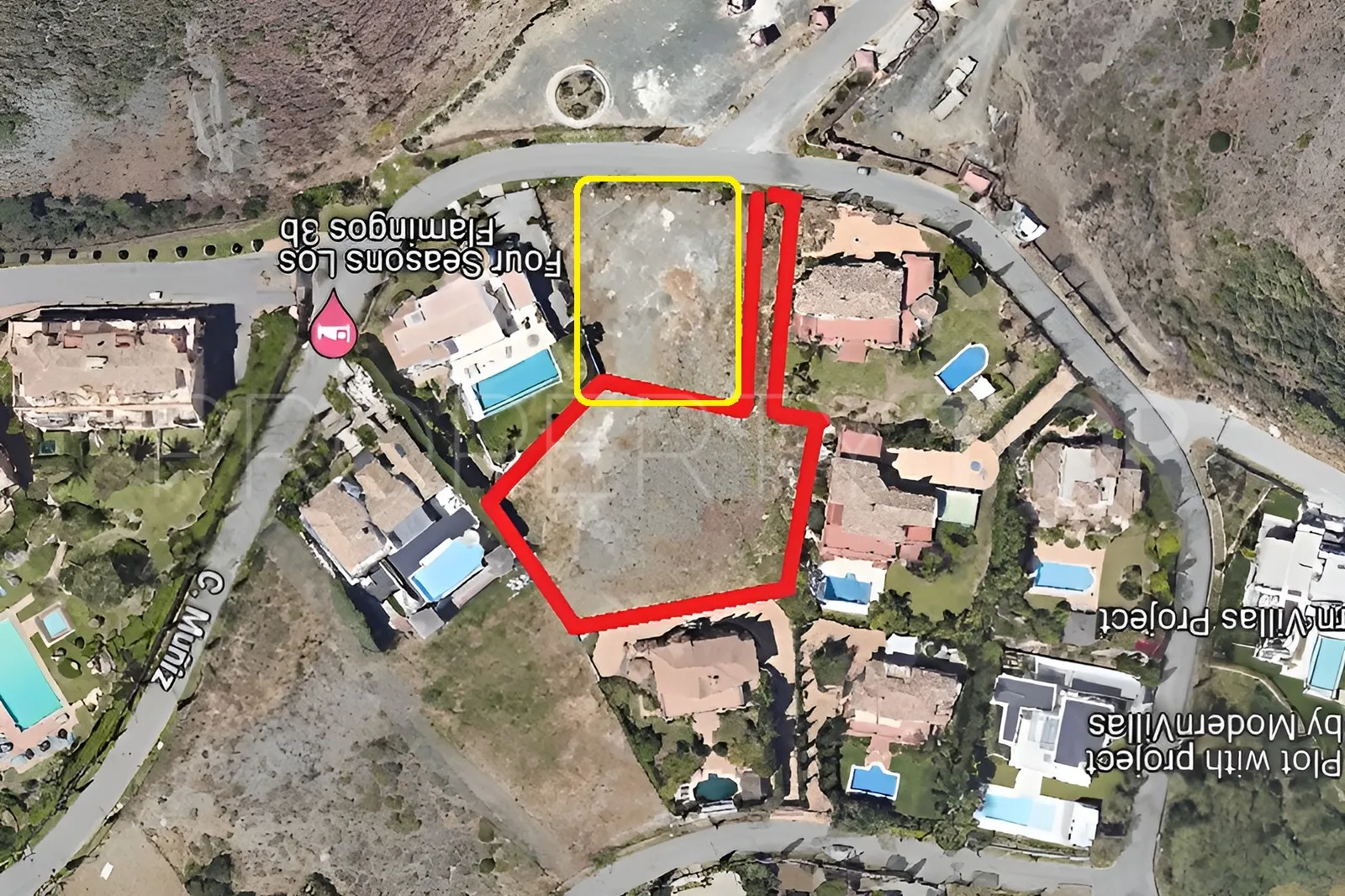 For sale Los Flamingos plot