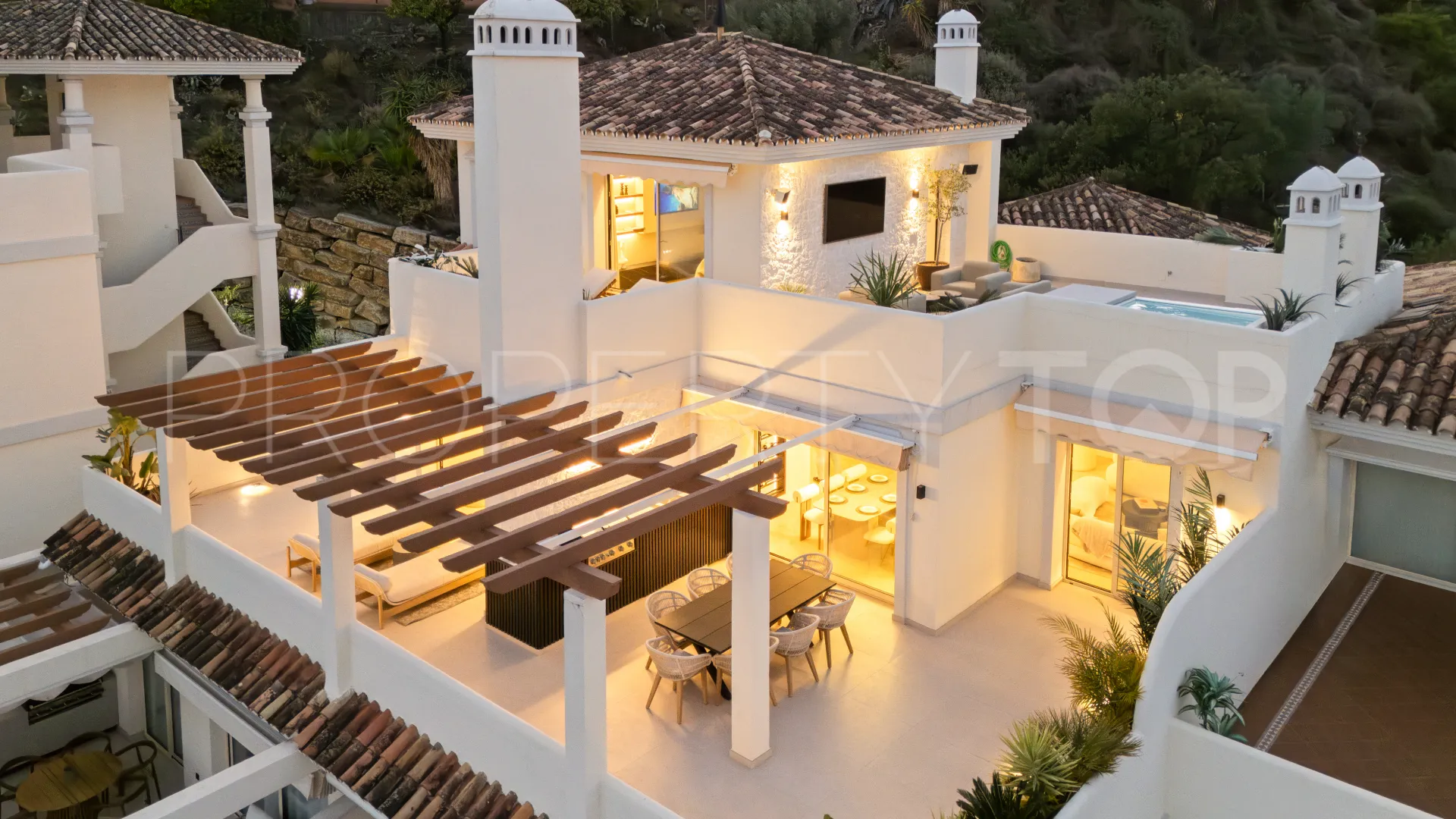 Palacetes Los Belvederes, atico duplex en venta con 3 dormitorios