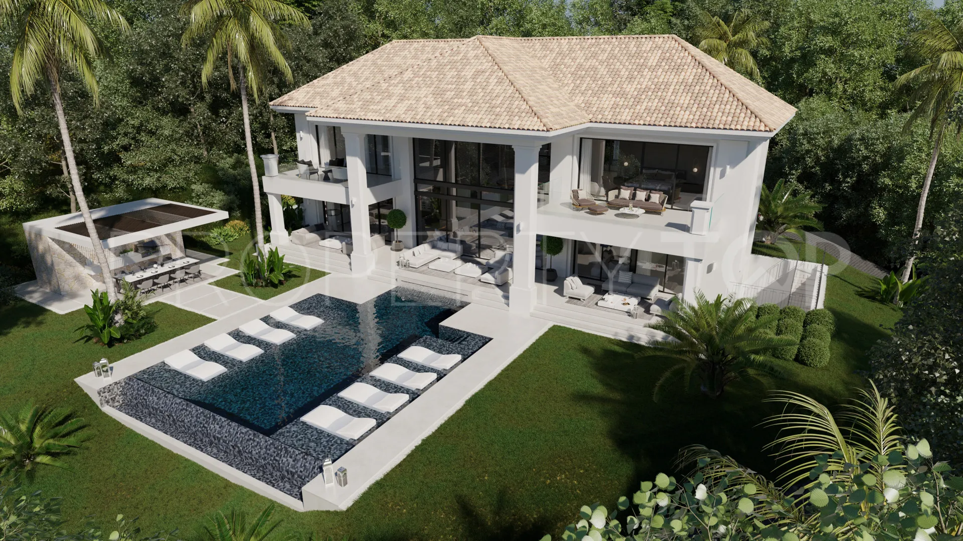 Villa en venta en El Madroñal de 6 dormitorios
