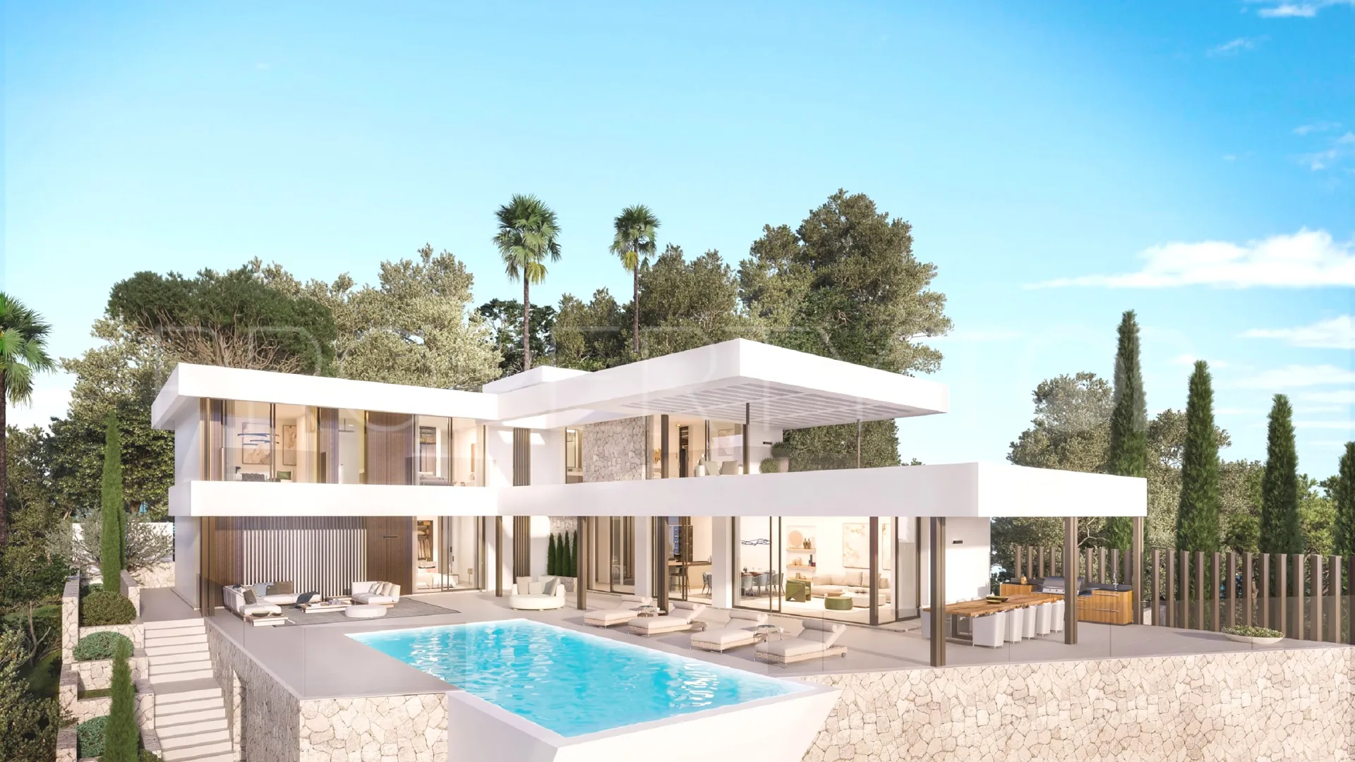 Villa de 4 dormitorios en venta en Mijas Costa
