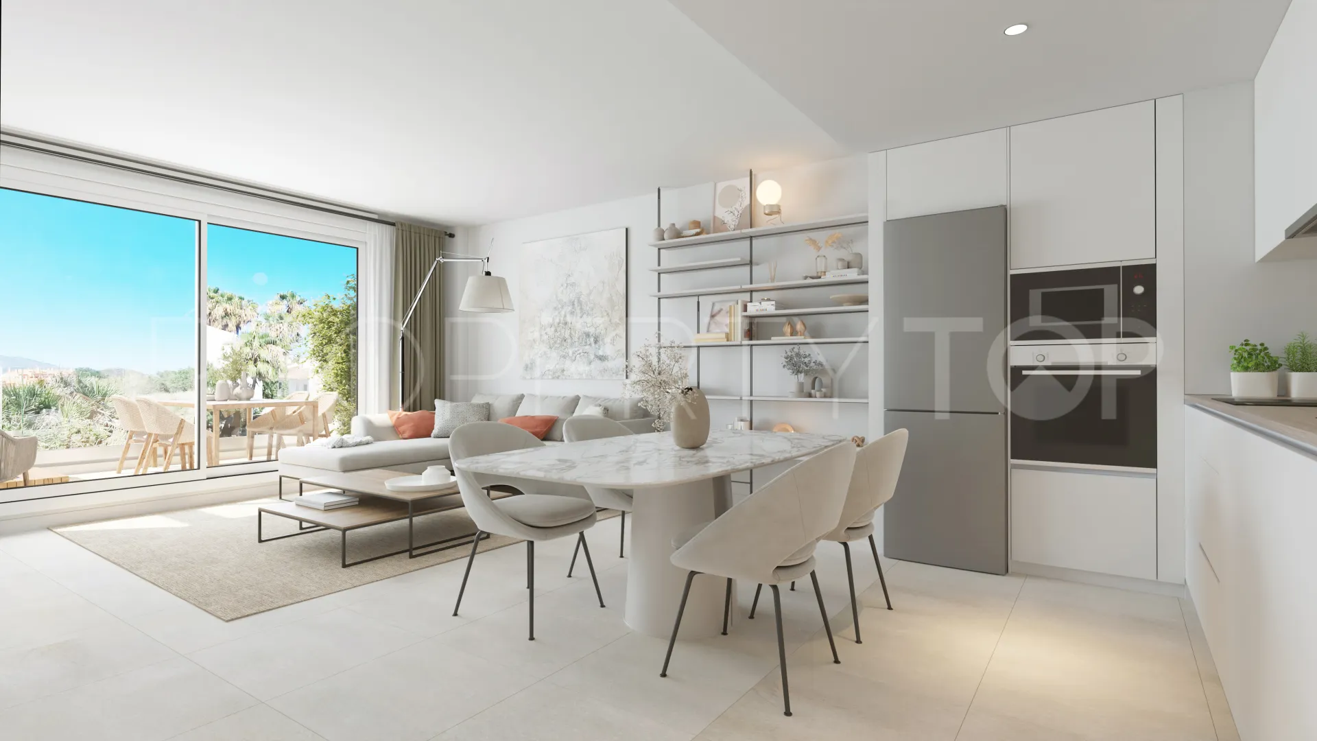 Comprar apartamento planta baja en Mijas Costa