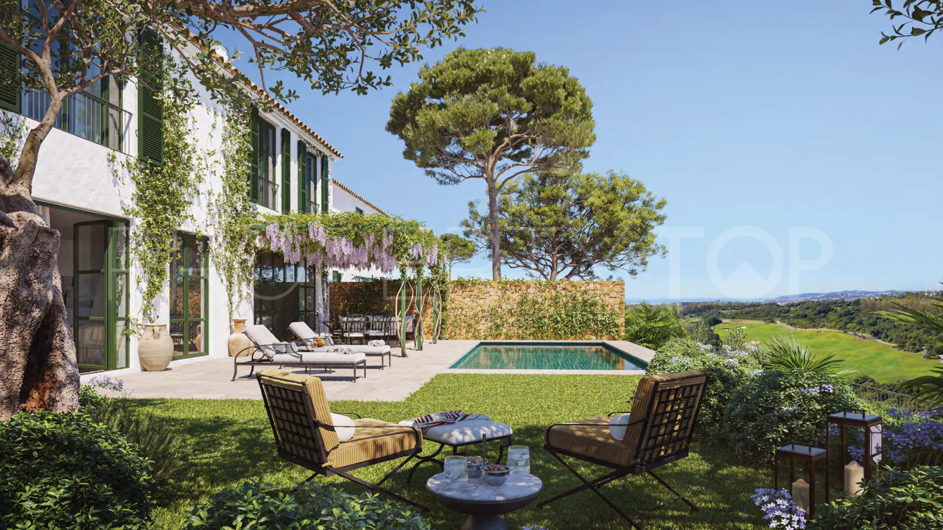 Villa en venta en Finca Cortesin con 3 dormitorios