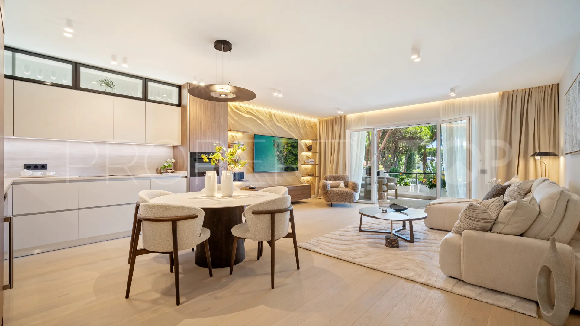 Apartamento en venta en El Presidente con 3 dormitorios