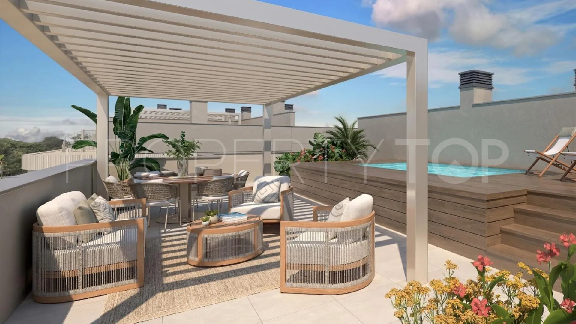 Se vende apartamento con 3 dormitorios en Atalaya