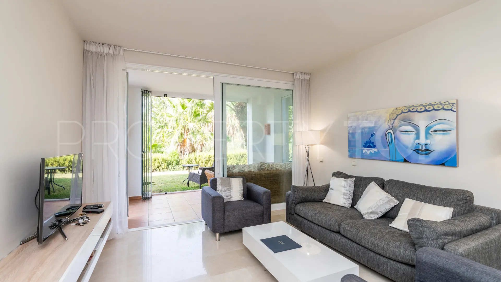 Alcazaba Lagoon, apartamento planta baja en venta