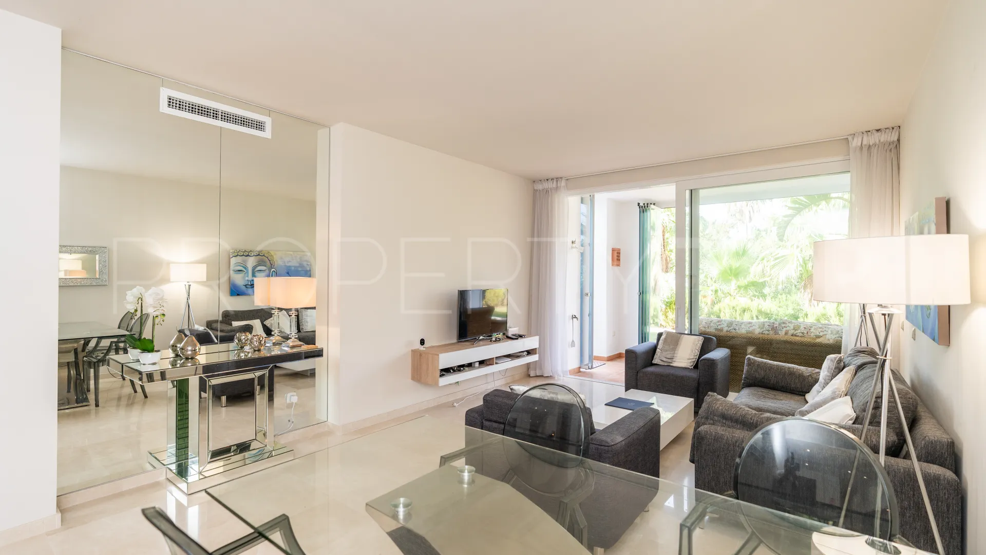 Alcazaba Lagoon, apartamento planta baja en venta