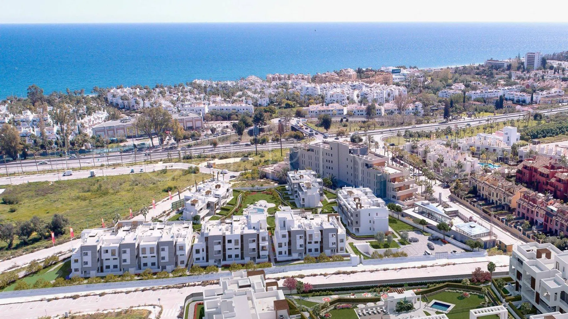 For sale New Golden Mile 2 bedrooms ground floor apartment