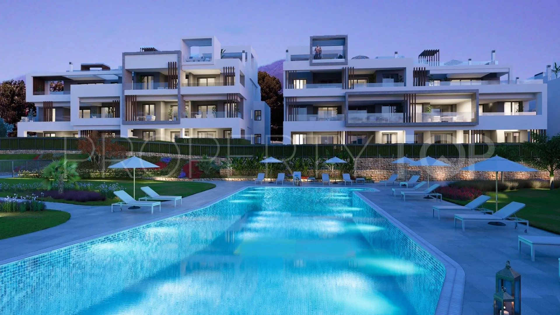For sale New Golden Mile 2 bedrooms ground floor apartment