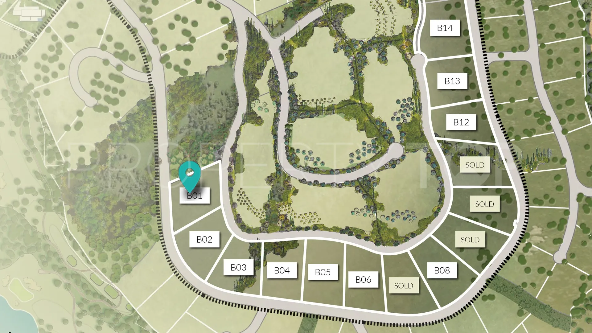 Plot for sale in The Fifteen