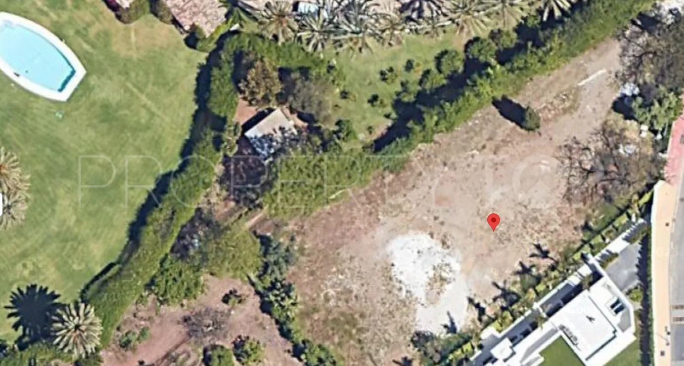 For sale plot in Guadalmina Baja