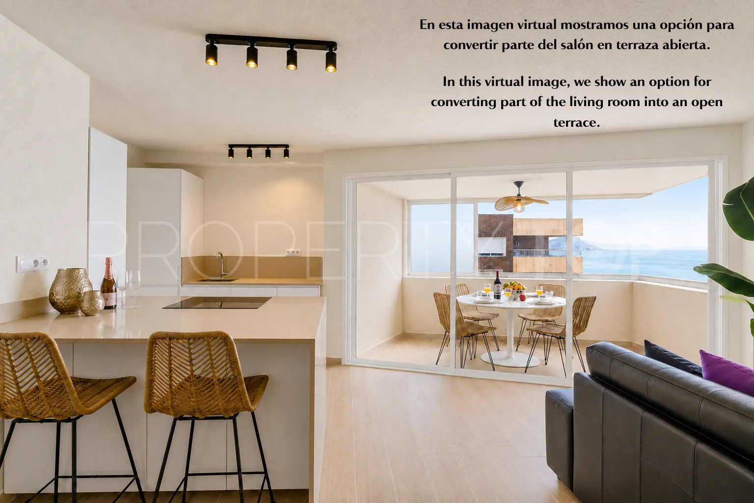 Playa Carrer la Mar, Ático de 3 dormitorios en venta