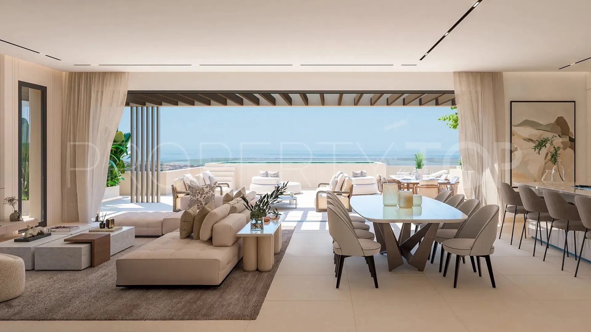 For sale Benahavis penthouse with 4 bedrooms