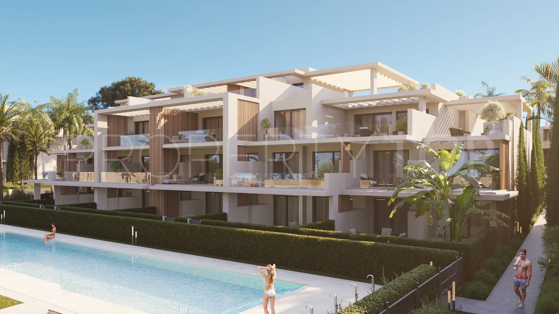 Apartamento en venta en Estepona con 3 dormitorios