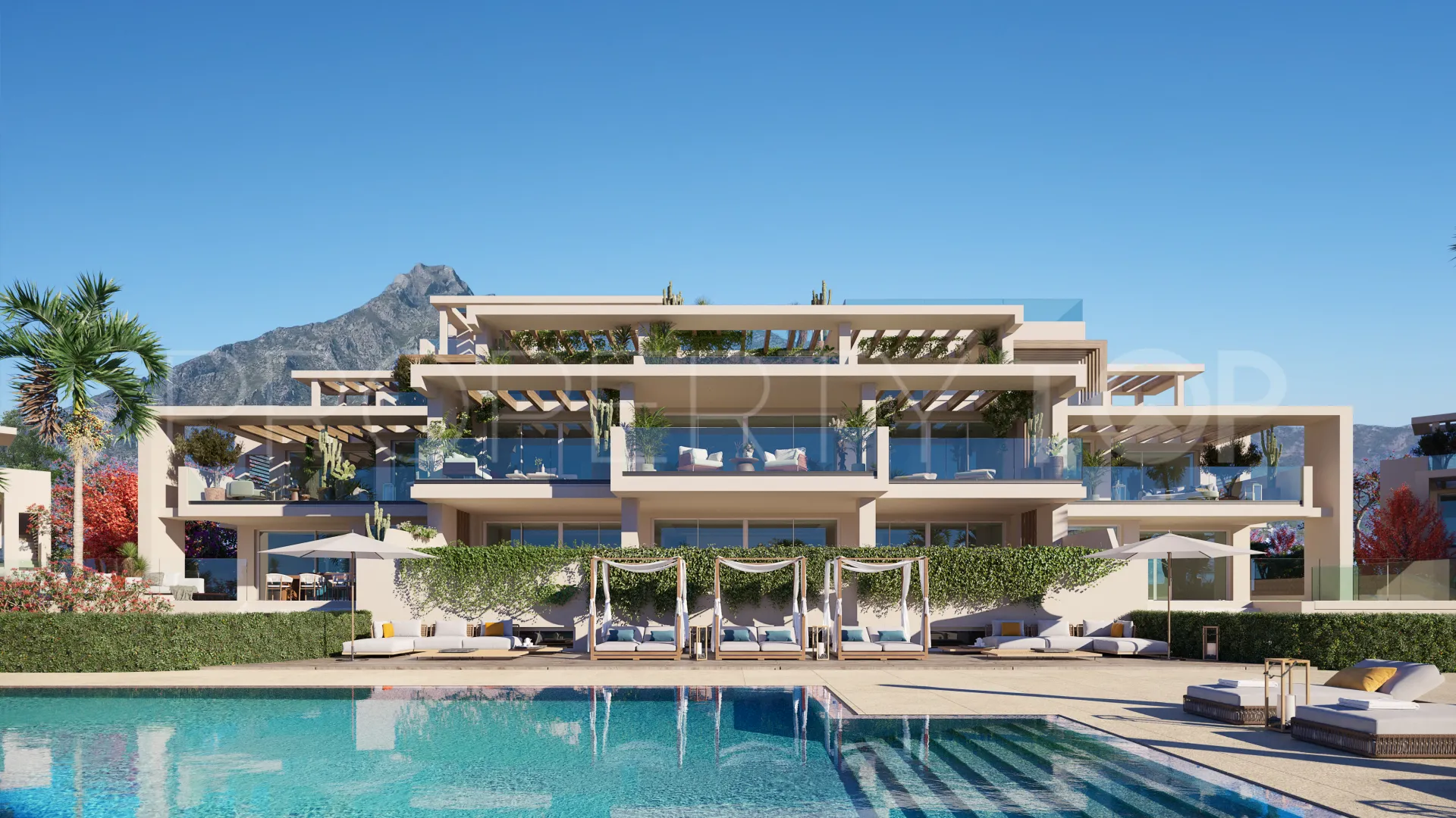 4 bedrooms Marbella Golden Mile penthouse for sale