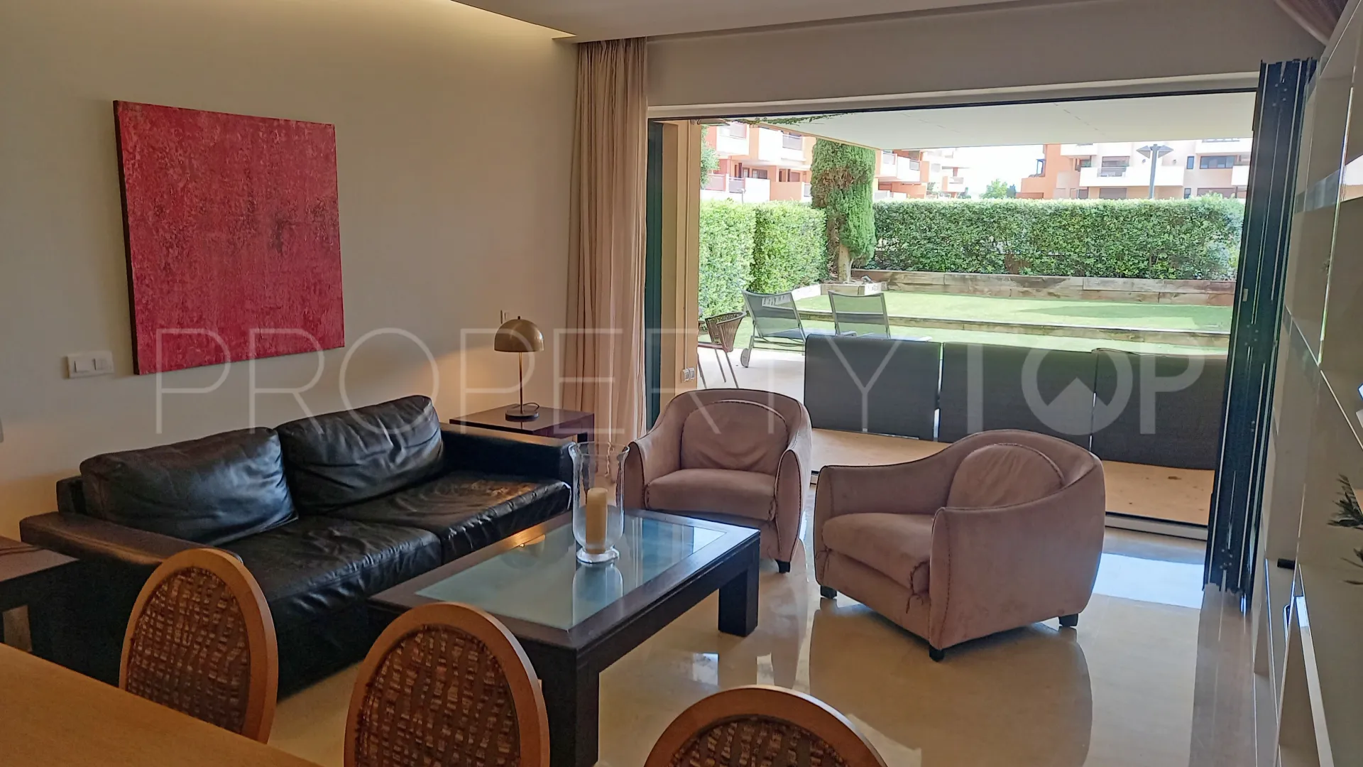 Ribera del Marlin, apartamento planta baja en venta