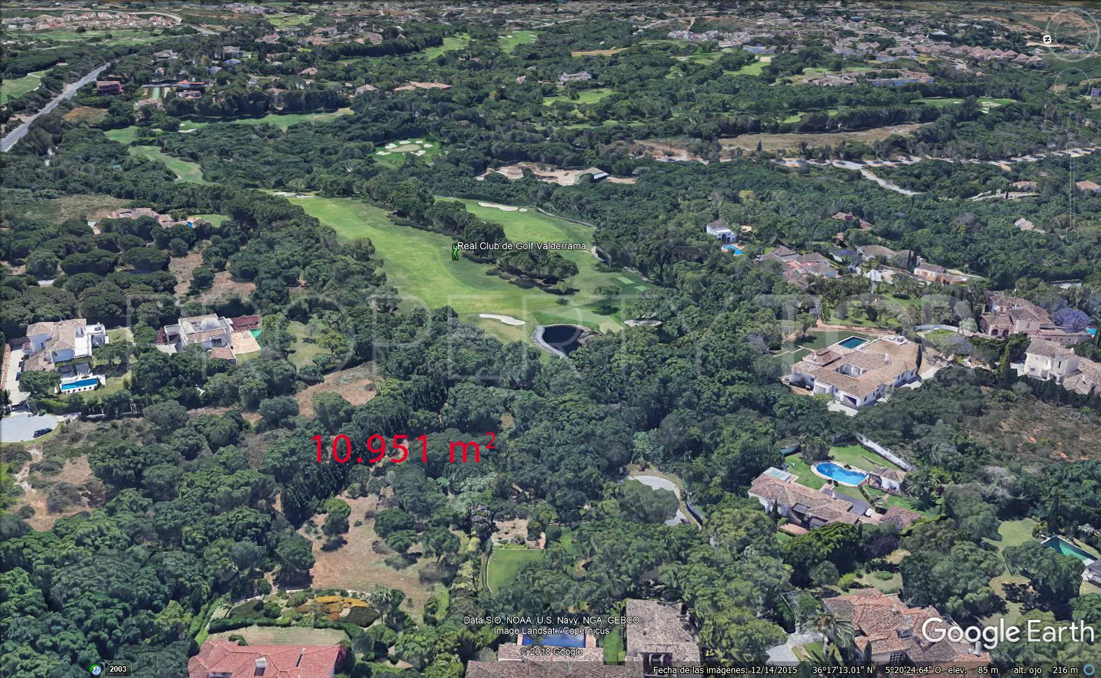 Los Altos de Valderrama, parcela a la venta