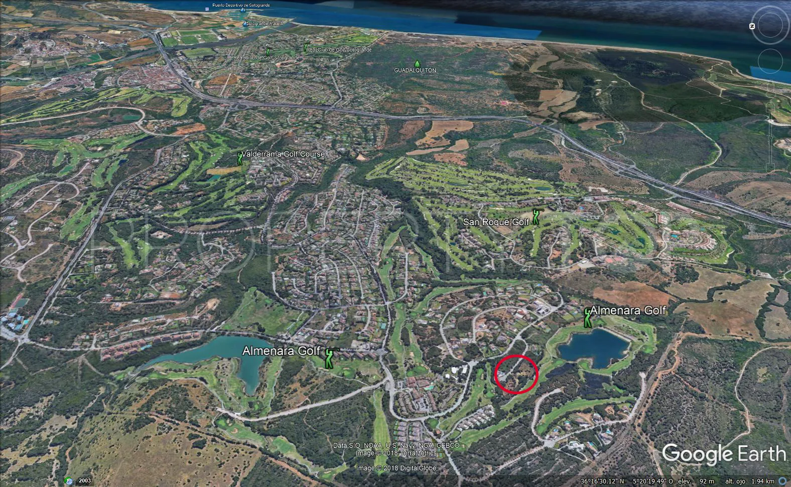 For sale Almenara Golf plot