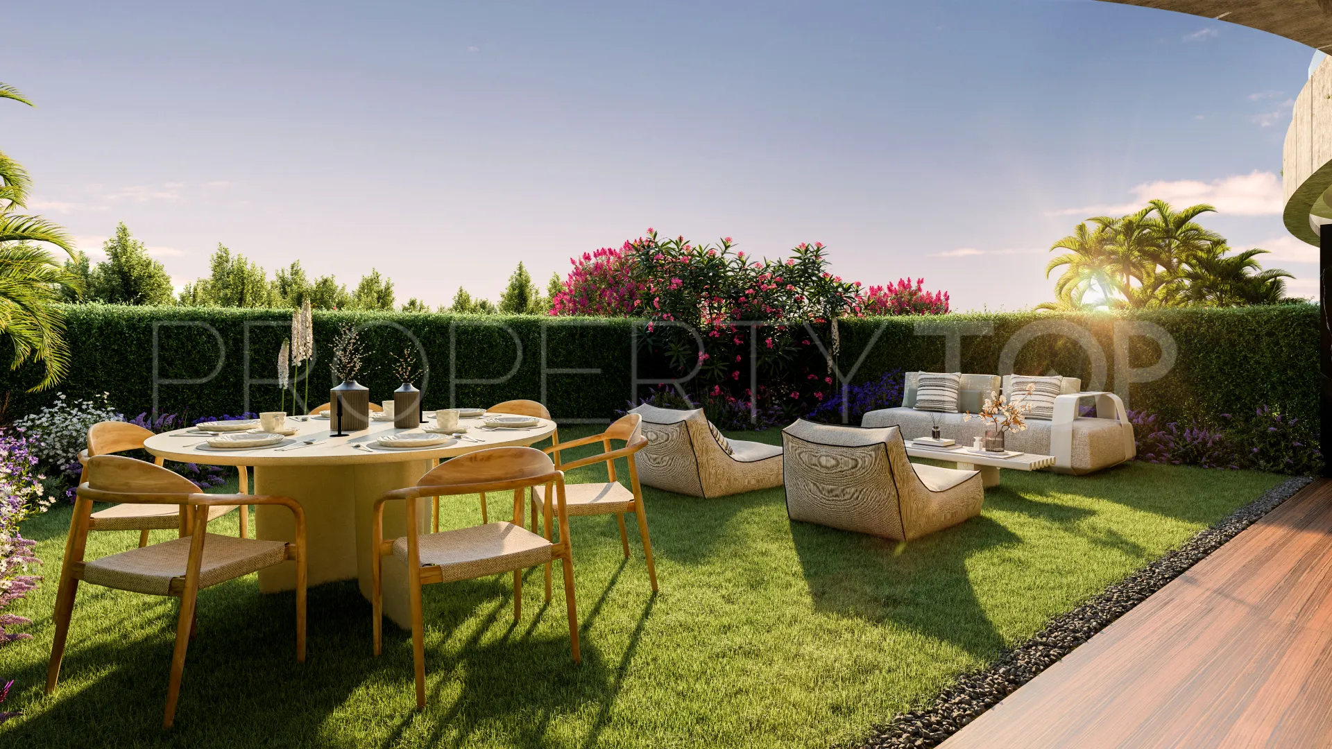 Comprar duplex planta baja en Marbella Este